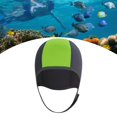 thumbnail image 1 of Langgg 3mm Neoprene Scuba Diving Hat Protection Ear for Rafting Underwater Unisex green, 1 of 9