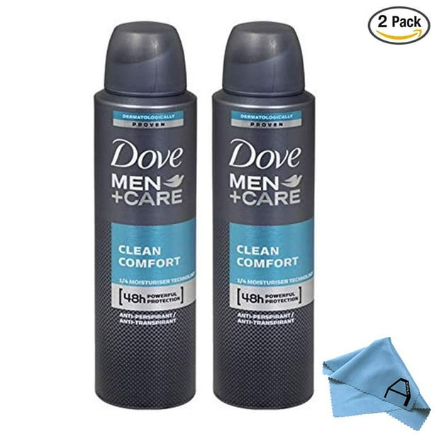 Dove Men Care Clean Comfort Spray Deodorant & AntiPerspirant 150ML (2