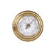 thumbnail image 1 of Barómetro de pared marino portátil, medidor de reloj, termómetro, higrómetro, Kit de 4 piezas dorado, 1 of 5