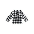 thumbnail image 4 of Wonder Nation Toddler Boys' Flannel Hoodie, 4 of 4