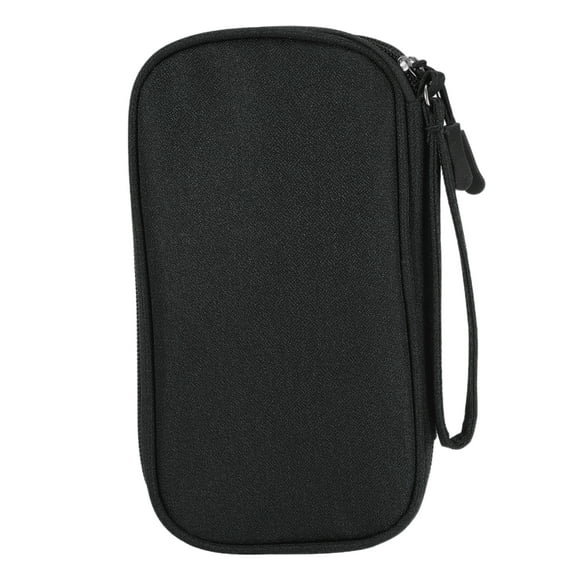 Organizador Electrónico de Bargains Únicos, Organizador de Cables de Viaje para Cargador de Cable de Teléfono Negro 7.48"x2.36"x4.33"