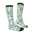 thumbnail image 3 of Balery Cute Floral Frog Fun Novelty Socks Men'S Women'S Crew Socks Funny Crazy Novelty Socks Quirky And Cool Socks, 3 of 9