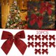 thumbnail image 3 of Liquidaciones navideñas 10 piezas Lazos de varios estilos Lazos de tela Accesorios para árboles Decoración Fiesta Banderas de fiesta 3x5, 3 of 5