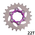 thumbnail image 3 of Cassette bicicleta piñón bicicleta de una sola velocidad Cassette rueda libre accesorio de ciclismo, 3 of 9