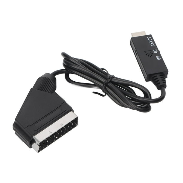 Adaptador Euroconector (SCART) a HDMI FULL HD
