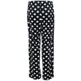 thumbnail image 2 of Weekending  Polka Dot Velour Pajama Pants (Women), 2 of 5
