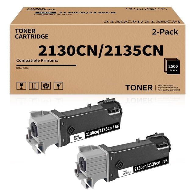 Cartucho de tóner Repeka 2130cn/2135cn negro de alto rendimiento, paquete de 2