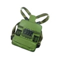 thumbnail image 2 of DOLITY Barber Chest Bag Hairdresser Saving Hair Stylist Tools Bag Green, 2 of 7