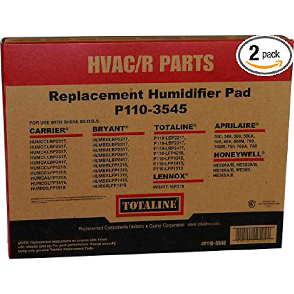 Bryant/Carrier Humidifier Water Panel P1103545 2Pk