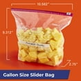 thumbnail image 2 of Hefty Slider Calendar Storage OKA4&nbsp;Bags, Gallon Size, 30 Count (Pack of 4), 120 Total, 2 of 3