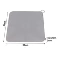 thumbnail image 3 of KDJ Silicone Floor Drain Cover Bathroom Sink Deodorizer 20x20cm White Gray Thickened Soft Non-Deformable Waterproof Sewer Seal Household Drain Stopper, 3 of 9