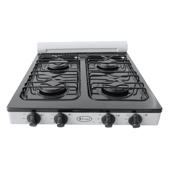 Parrilla Fraga P705 A Gas 4 Quemadores Porcelanizada gris 1 Fraga P705