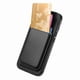 thumbnail image 3 of KAIYANG B2 Funda para iPhone 16 Plus con tarjetero magnético desmontable, funda de cuero y TPU, color negro, 3 of 5