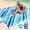 Tulum Blue, variant on Everlasting Comfort 10-Person Beach Blanket, Oversized Extra Large Beach Mat, Tulum Orange