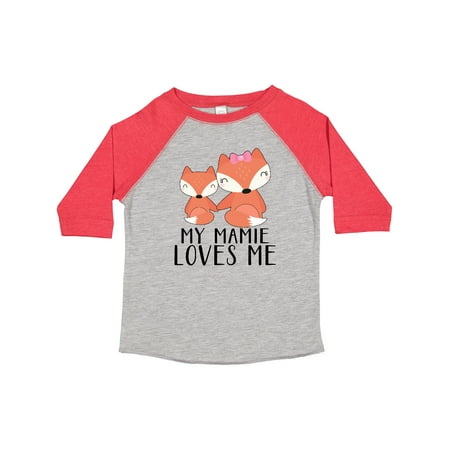 

Inktastic My Mamie Loves Me Gift Toddler Boy or Toddler Girl T-Shirt