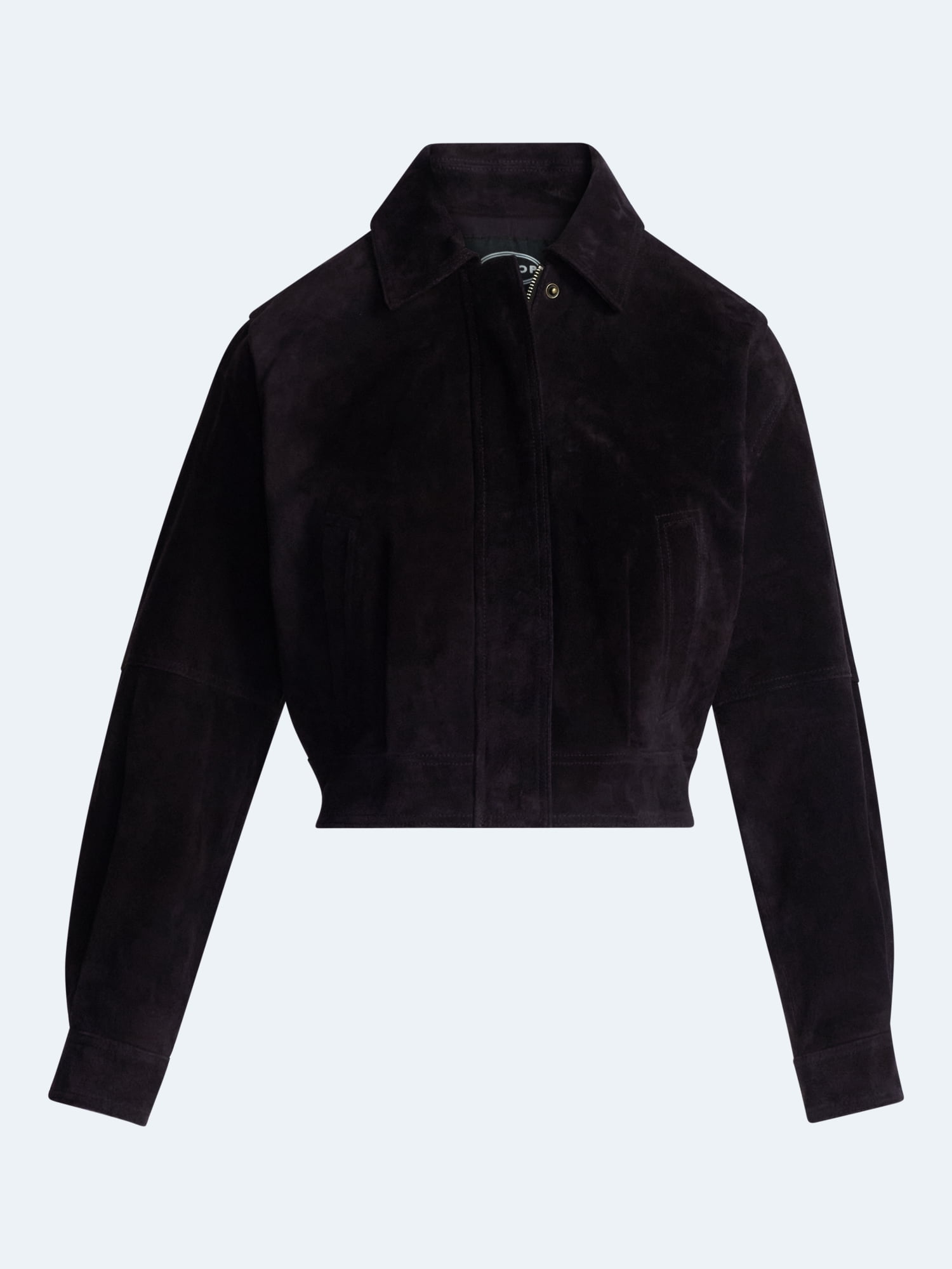 Scoop Women’s and Women’s Plus Cropped Suede Jacket, Sizes XS-4X