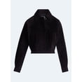 thumbnail image 6 of Scoop Women’s and Women’s Plus Cropped Suede Jacket, Sizes XS-4X, 6 of 7