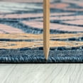thumbnail image 2 of 4x6 Water Resistant, Indoor Outdoor Rugs for Patios, Front Door Entry, Entryway, Deck, Porch, Balcony | Outside Area Rug for Patio | Dark Blue, Floral | Size: 3'10'' x 5'3'', 2 of 7