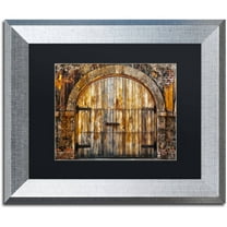 Trademark Fine Art "Castillo de San Felipe del Morro 16" Canvas Art by CATeyes, Black Matte, Silver Frame