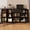 45"-Black, variant on Asofer Farmhouse Buffet Sideboard with Coffee Bar & Storage, Drawers & Doors Cabinet - Black