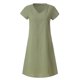 thumbnail image 4 of MELDVDIB - Vestido informal de verano para mujer, talla grande, suelto, liso, sin mangas, escote en V, manga corta, recto, regalo en liquidación, 4 of 5