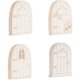 thumbnail image 1 of Decoración hogareña 24 Kids Birthday Kita Crafts and Designs Pixie Door Elf Advent Christmas Calendar Ornament Made of Wood Zhivalor HFP-0485, 1 of 4