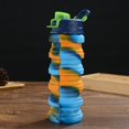thumbnail image 2 of Goocheer Collapsible Water Bottle Portable Leak-Proof Silicone Outdoor Bottle, 2 of 5