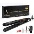 thumbnail image 2 of Professional Ceramic Steam Hair Straightener Fast Heating Hair Flat Iron Vapor (EU,packaging), 2 of 7