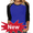 Z002 Blue, variant on Womens Baseball Mom Shirt Raglan Sleeve Baseball Tee Loose Comfy Patchwork Blouse Top Jersey Blouses Blue,L
