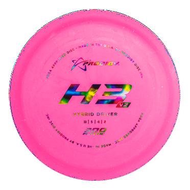 Prodigy Disc 750 H2 V2 Driver | Slightly Overstable Hybrid Driver Disc Golf Disc | Extremely Durable | Consistent for Backhand and Sidearm | Colors May Vary (170-176g)