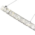 thumbnail image 3 of CWL Lighting Millipede Glass LED Mini Pendant in Clear/Satin Gold, 3 of 5