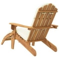 thumbnail image 6 of vidaXL Garden Collection Outdoor Chair Acacia Wood with Cushion - Cream White Foldable, 6 of 8