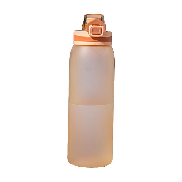 Taza de bebida Toystoory 900ml botella de agua con infusor color naranja