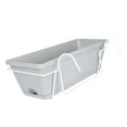 thumbnail image 1 of S SERENABLE Balcony Hanging Railing Planter Lawn Outdoor Easy Installation Vegetable Box White, 1 of 9