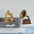 thumbnail image 2 of Escultura coleccionable de pensador abstracto, estatua vintage, decoración para mesa, sala de estar, estante de oficina, estantería, regalo de cumplea, 2 of 8