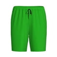 thumbnail image 4 of Wukai Green Men’s Short Pajama Pants With Pockets Soft Sleep Pj Shorts for Men-XX-Large, 4 of 6