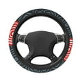 thumbnail image 3 of XMXY Car Steering Wheel Cover, Abstract Cycle Umbrella Non-Slip Jeep Truck Universal Elastic Steering Wheel Protector 15 inch, 3 of 8