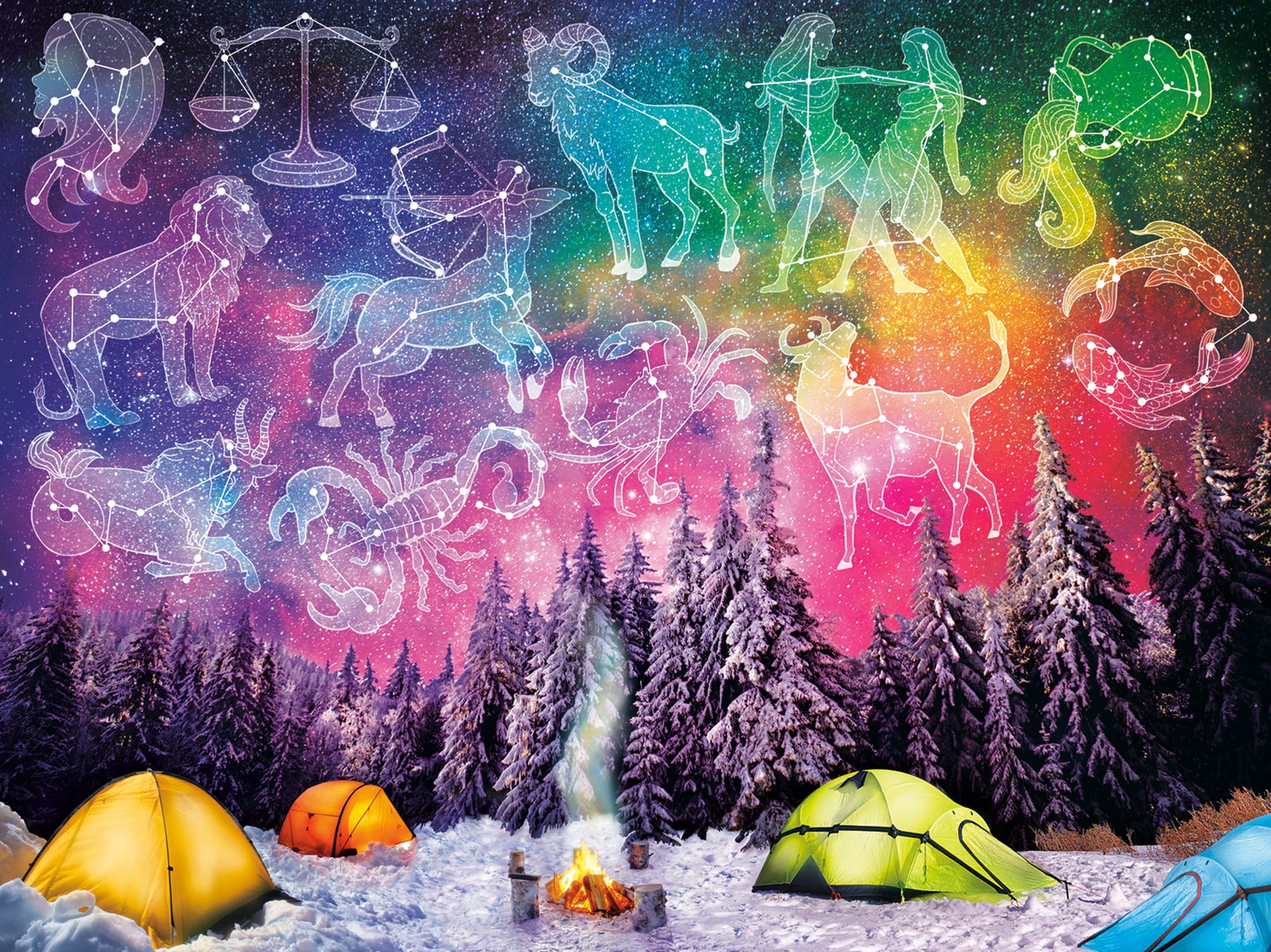 Buffalo Games Written in the Stars 1500-Piece Interlocking Jigsaw Puzzle for Adults Ages 14-99 Years