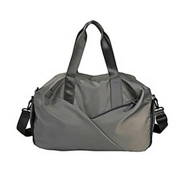 Gym bag womens Sports Bags Gym Handbags For Women Shoes Men Large Weekend Training Water Proof Swimming Fitness Travel Shoulder(grey)