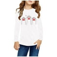 thumbnail image 2 of Uxgjfwu Boys and Girls Graphic Prints Long Sleeve Shirts Cute Crewnecks Tops Dressy Casual Blouses Clothes Sizes 3-13, 2 of 5