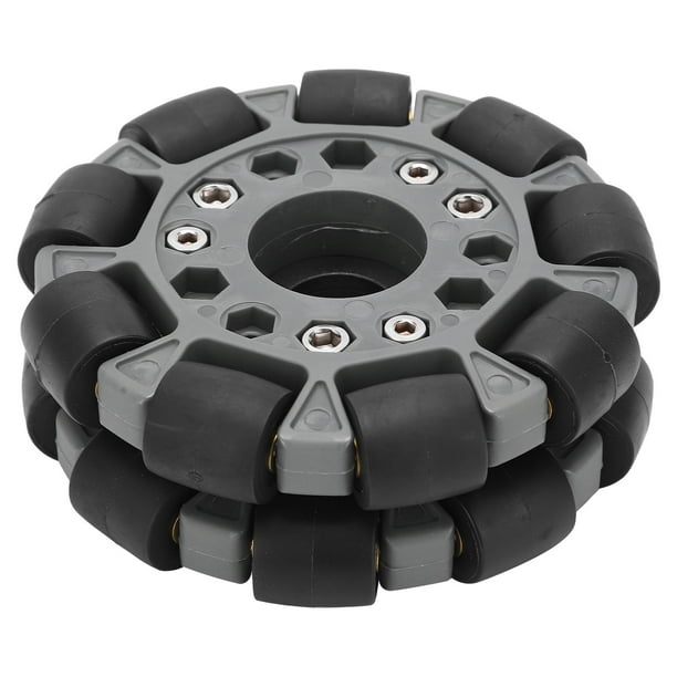 Herwey Omni Wheel For Robot 100mm Double Plastic Omni Directional