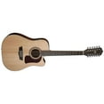 thumbnail image 3 of Washburn Heritage 10 Series HD10SCE12 12-String Dreadnought Cutaway Acoustic Electric Guitar, Rosewood Fretboard, Natural, 3 of 3