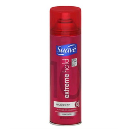 hairspray suave extreme hold unscented oz pack