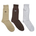thumbnail image 2 of Calcetines Polo Club para Hombre, de Vestir Multicolor 3 Pares Unitalla, 2 of 4