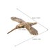 thumbnail image 2 of BESTYASH 3Ud Escultura Decorativa De Pájaro En Latón Para Jardín Con Discos De Purificación Para Exterior, 2 of 7