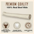 thumbnail image 3 of Cadet Premium Grade Beef Hide Retriever Rolls for Dogs Natural Flavor Labeled 10 in, 3 of 8