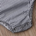 thumbnail image 4 of Infant Baby Girl Boy Cotton Romper Sleeveless Sling Solid Color Jumpsuit, 4 of 6