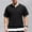 Black Tee, variant on Mens T Shirt Short Sleeved T Shirt Double Layer Two Piece Short Sleeved T Shirt Style Round Neck T Shirt Handsomen Clothes Black 2Xl
