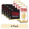 (4 pack) Liquid Death, Cherry Obituary, Soda-Flavored Sparkling Water, 6-Pack (12 fl oz Cans), Low Sugar, Huge Flavor and No Artificial Sweeteners