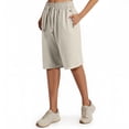thumbnail image 3 of Beeswan Bermuda pour Femmes de Plus de 50 Ans, Ultra Extensible, Respirant, Séchage Rapide, Actif, Plage, Khaki m, 3 of 4